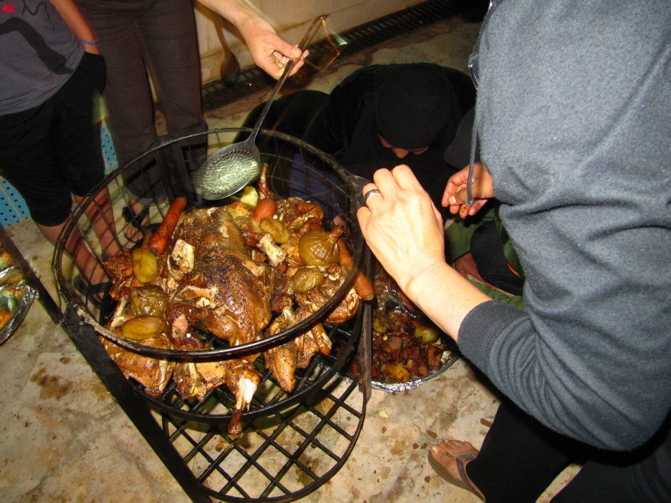 Zerb Beduínská kuchyně ve Wádí Rum