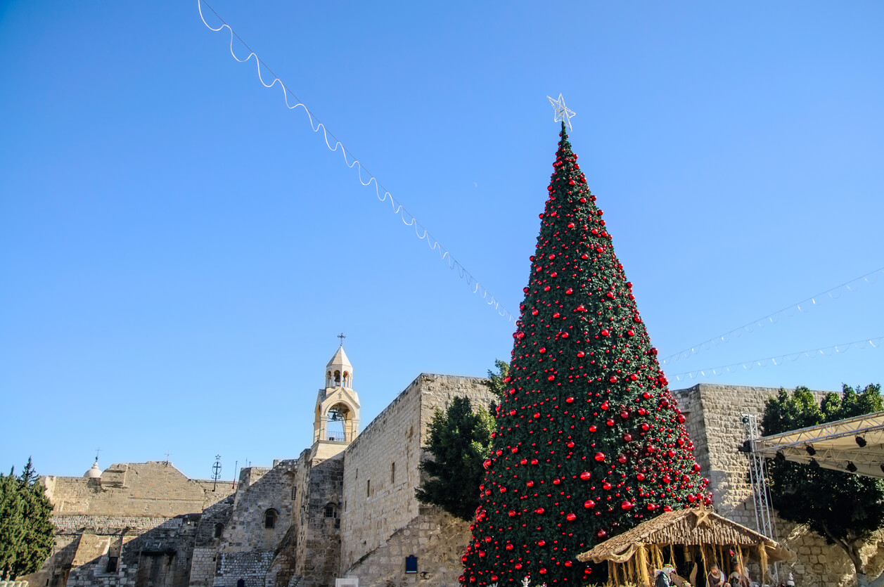 Vánoce v Betlémě, Palestina