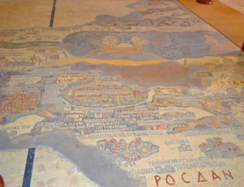 Madabská mozaiková mapa: unikát zachycující Svatou zemi