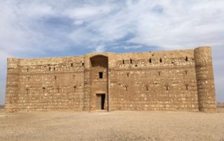 Qasr al-Kharana pouštní hrad v Jordánsku