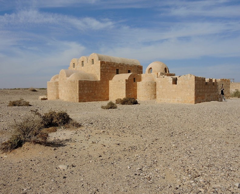 Zřícenina pouštního paláce Kusejr Amra | Poznávací zájezdy do Jordánska