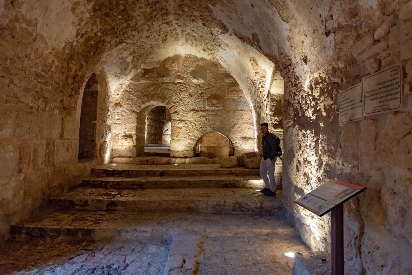 Hrad Ajloun v Jordánsku