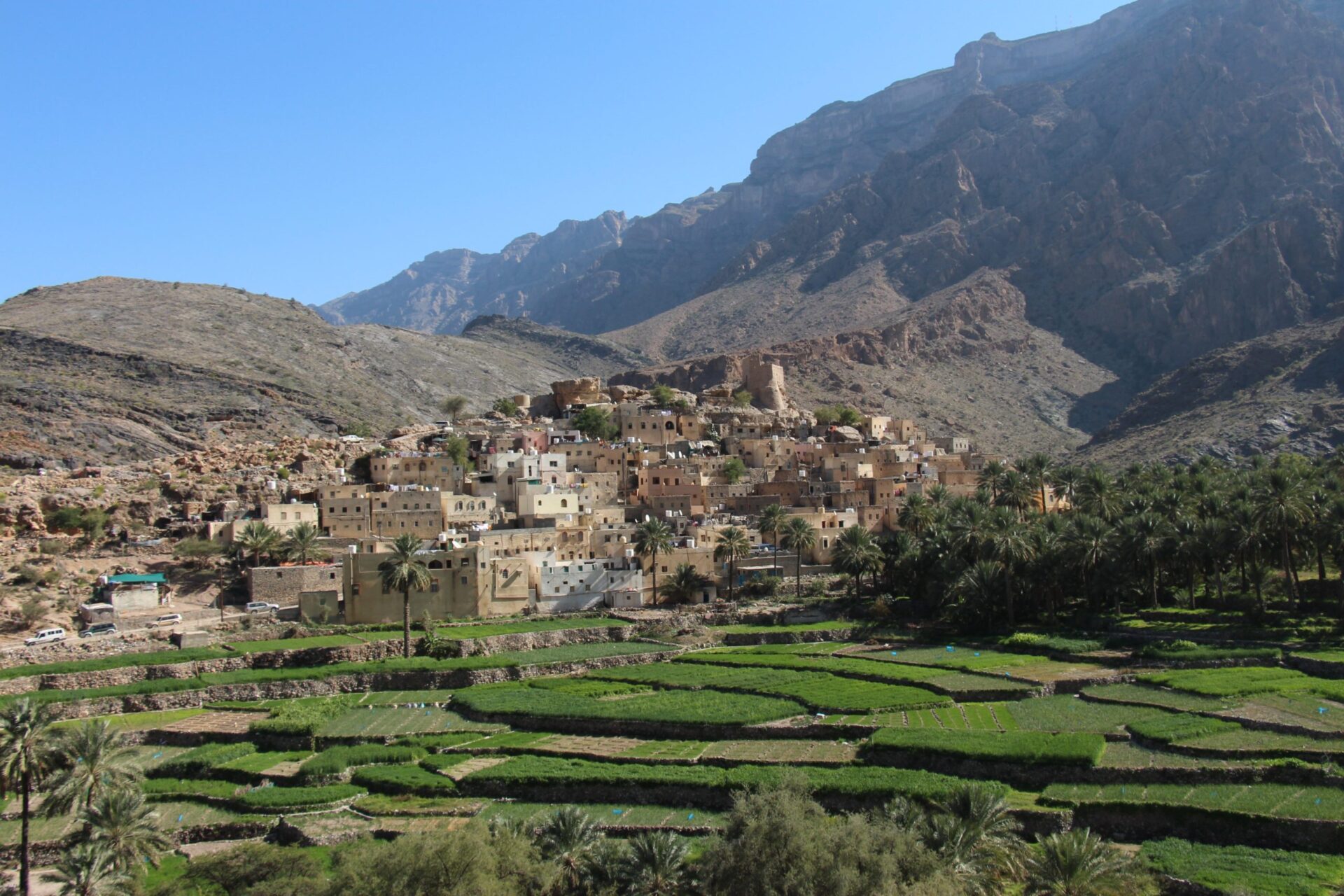 Vesnice v pohoří Jebel Akhdar | Omán poznávací zájezdy