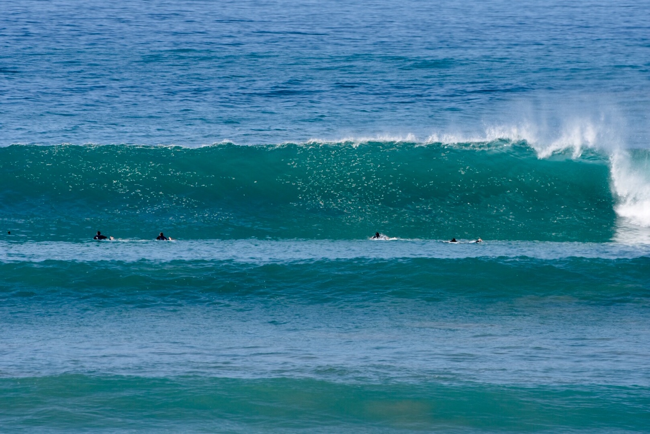 Marocké vlny na surfování