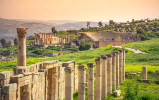 Jerash antická perla Jordánska