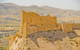 Křižácký hrad Karak