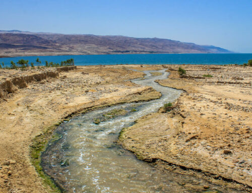 Řeka Jordán a Betánie zajordánská: místo křtu Ježíše
